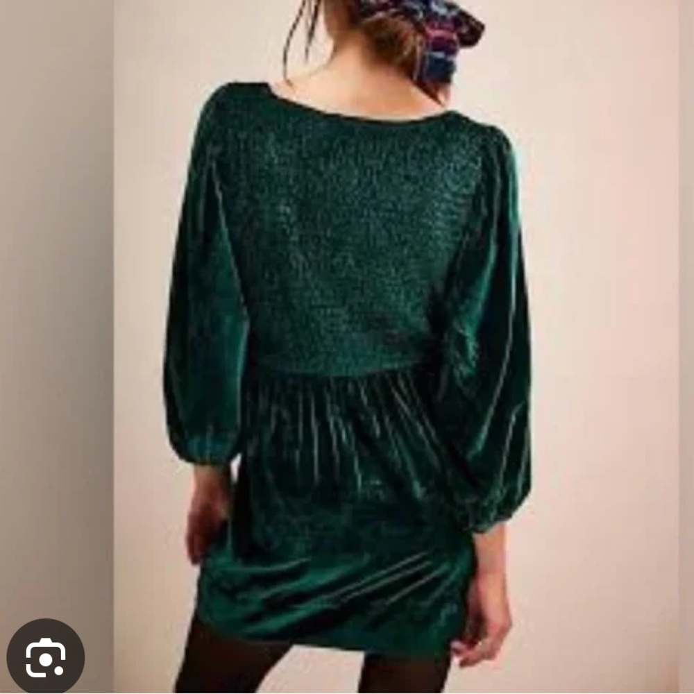 🎁XMAS SALE🎁 Free people farrier velvet dress - NEW WO TAGS - Picture 2 of 5